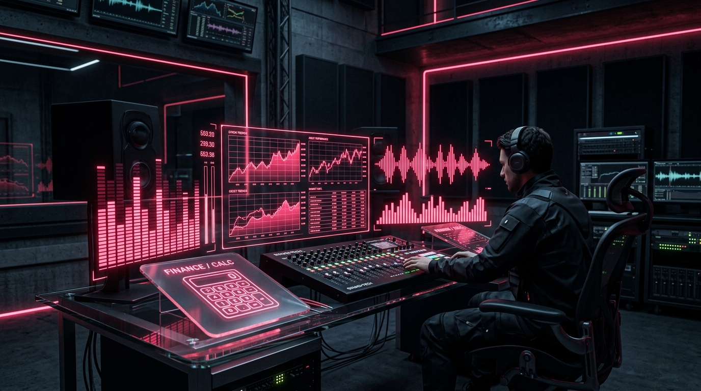UsAudioVisual Studio Finance 3D Visual Workspace
